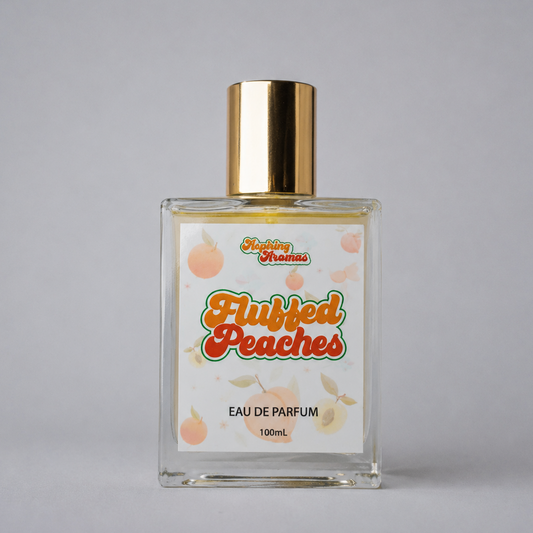 Aspiring Aromas Fluffed Peaches perfume bottle