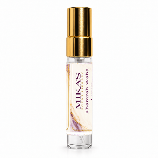 Mika’s Scent Library 5 mL decant of Khamrah Waha by Lattafa