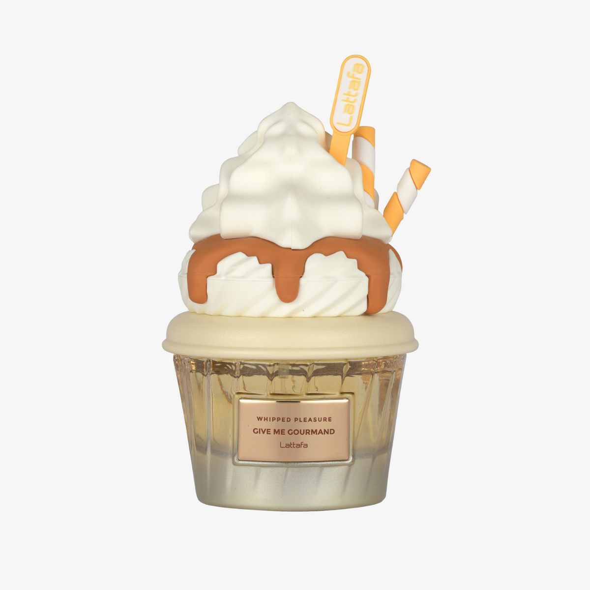 Whipped Pleasure Give Me Gourmand by Lattafa perfume bottle